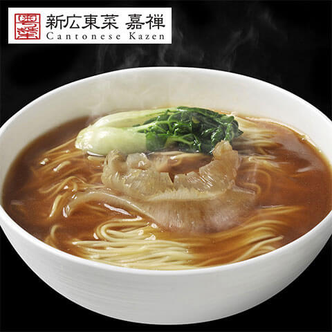 東京・銀座 「嘉禅」ふかひれらーめん 4食