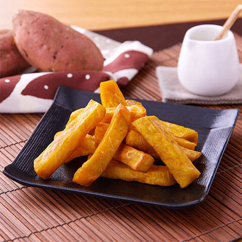 種子島「夢百笑」 焼芋革命 揚げ蜜芋皮なしスティック3袋 