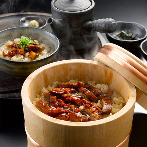 愛知 うなぎ割烹 「一愼」 一愼ひつまぶしセット 4食