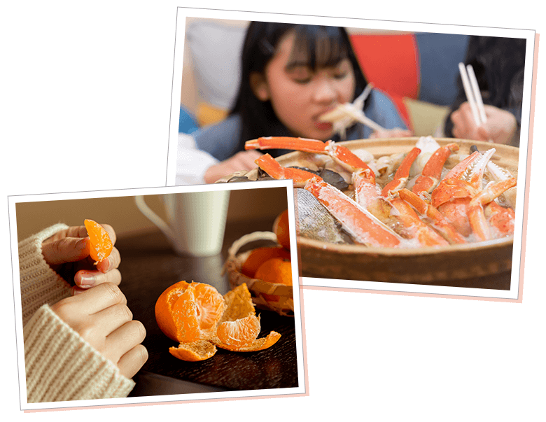 冬のグルメを楽しもう