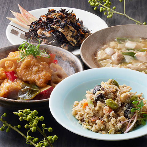 「梅の花」 4種の惣菜詰合せ