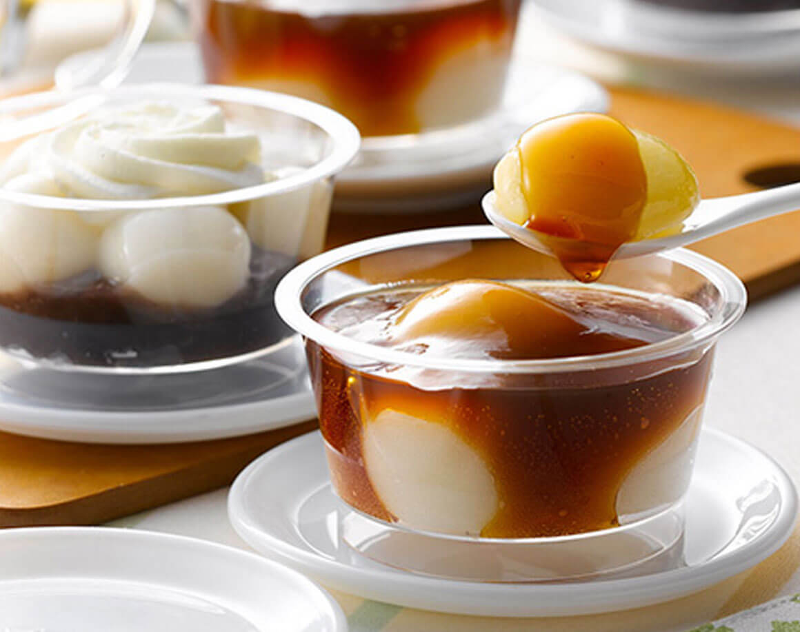 北海道 「シロマルカフェ」 白玉スイーツ 6個セット