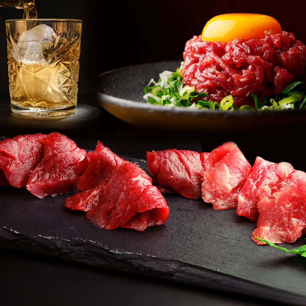 熊本 「千興ファーム」 馬刺しスライスセット