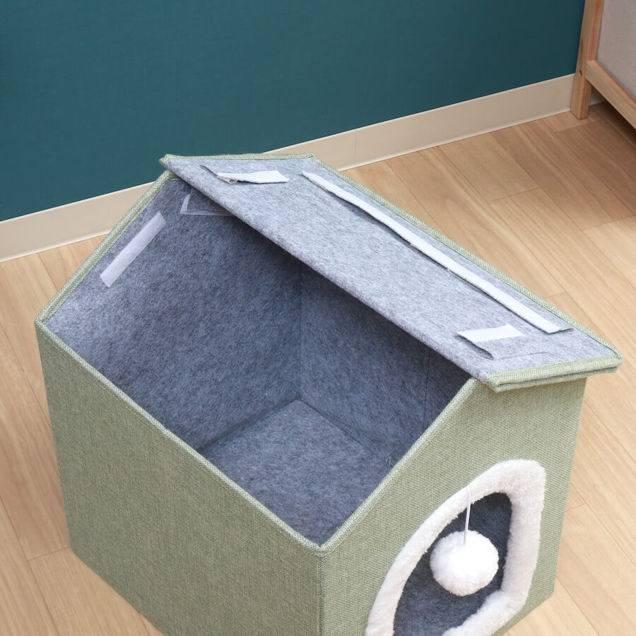 ペットハウス 三角屋根