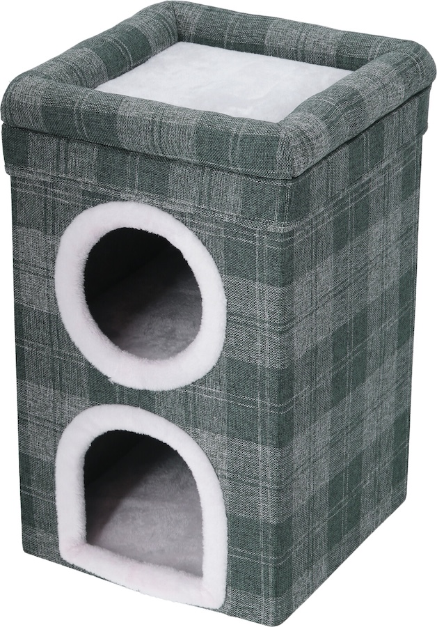 ペットハウス　ルーフベッド付き