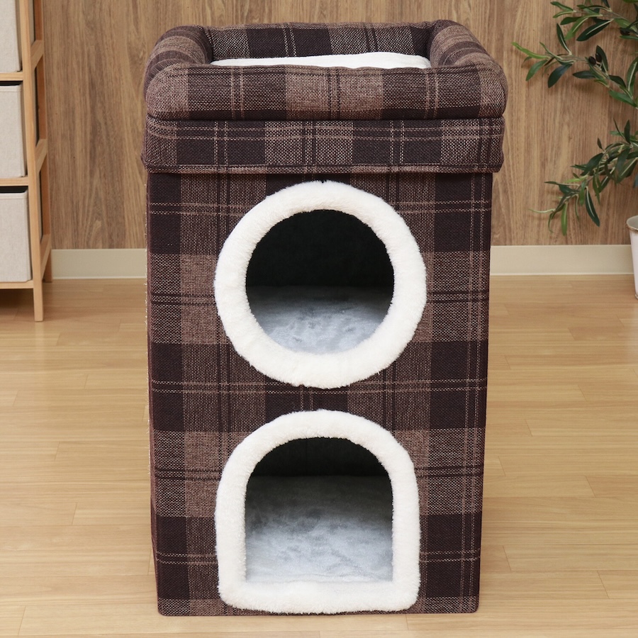 ペットハウス　ルーフベッド付き