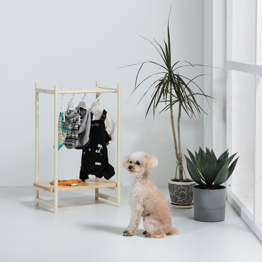 ペット用ハンガーラック