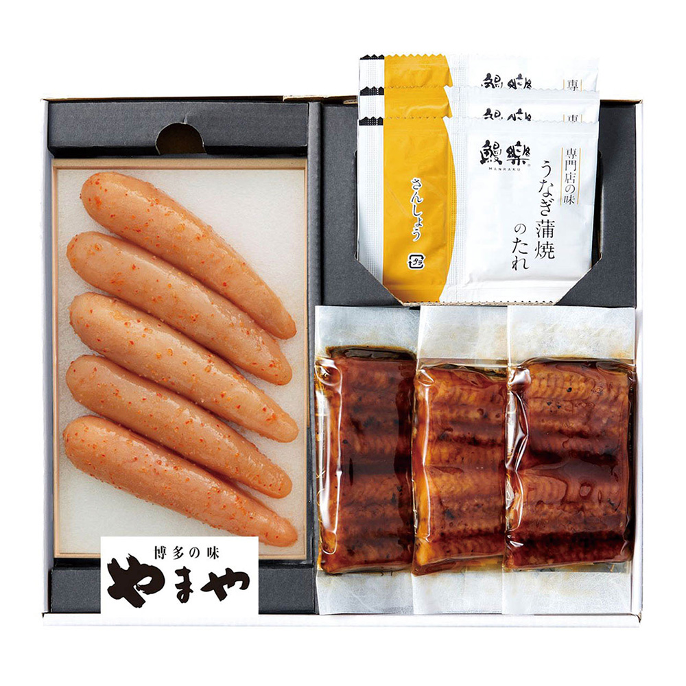 明太子・うなぎ詰合わせ