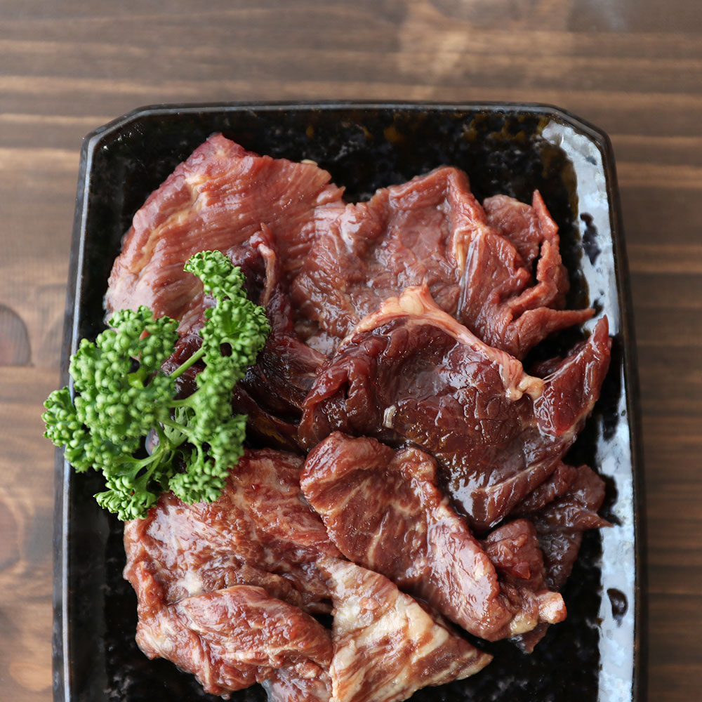長野 大正8年創業 馬刺専門店「若丸」 馬肉ステーキセット