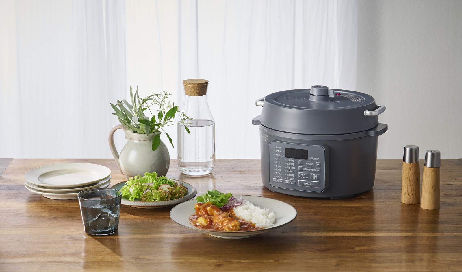 アイリスオーヤマ 電気圧力鍋 3L PC-MB3-H