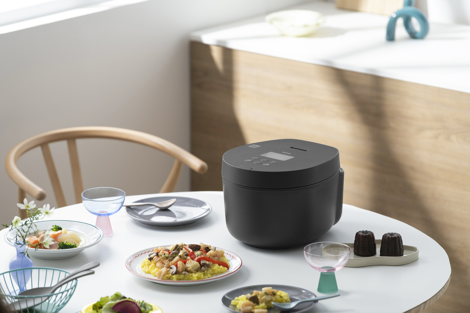 アイリスオーヤマ IHジャー炊飯器 5.5合 RC-ILA50-B