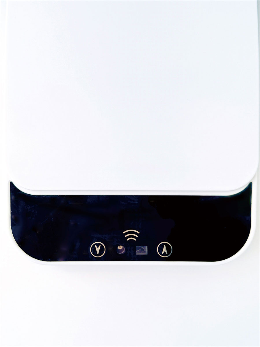 かざすだけで開く自動開閉ゴミ箱 OMC-LFGB01