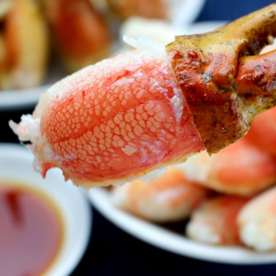 ズワイガニ爪ボイル