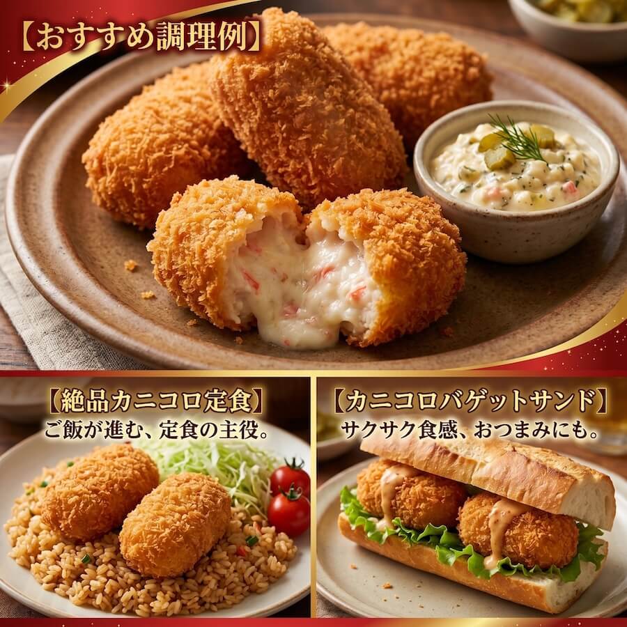 蟹入りクリーミーコロッケ