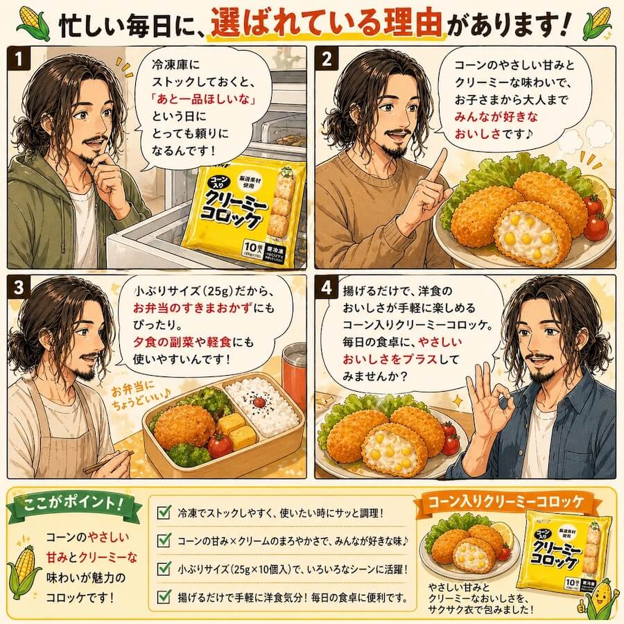 コーンクリーミーコロッケ