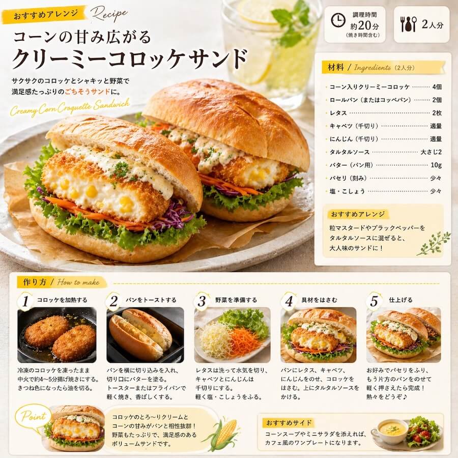 コーンクリーミーコロッケ