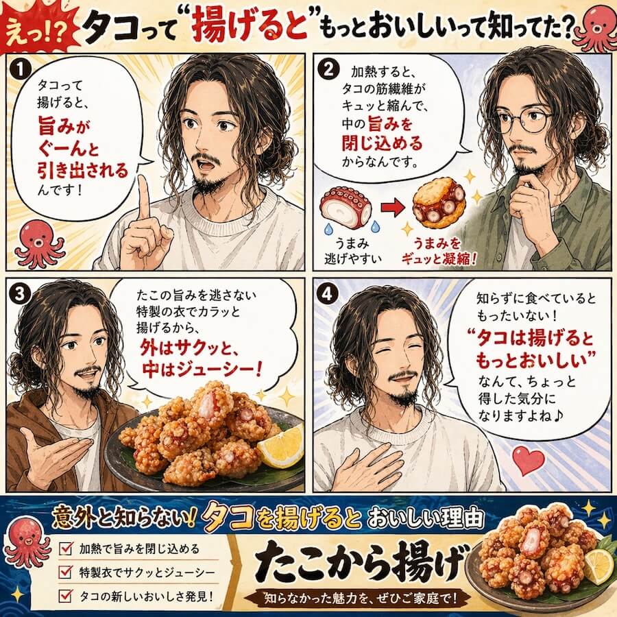 たこ唐揚げ