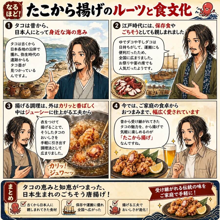 たこ唐揚げ