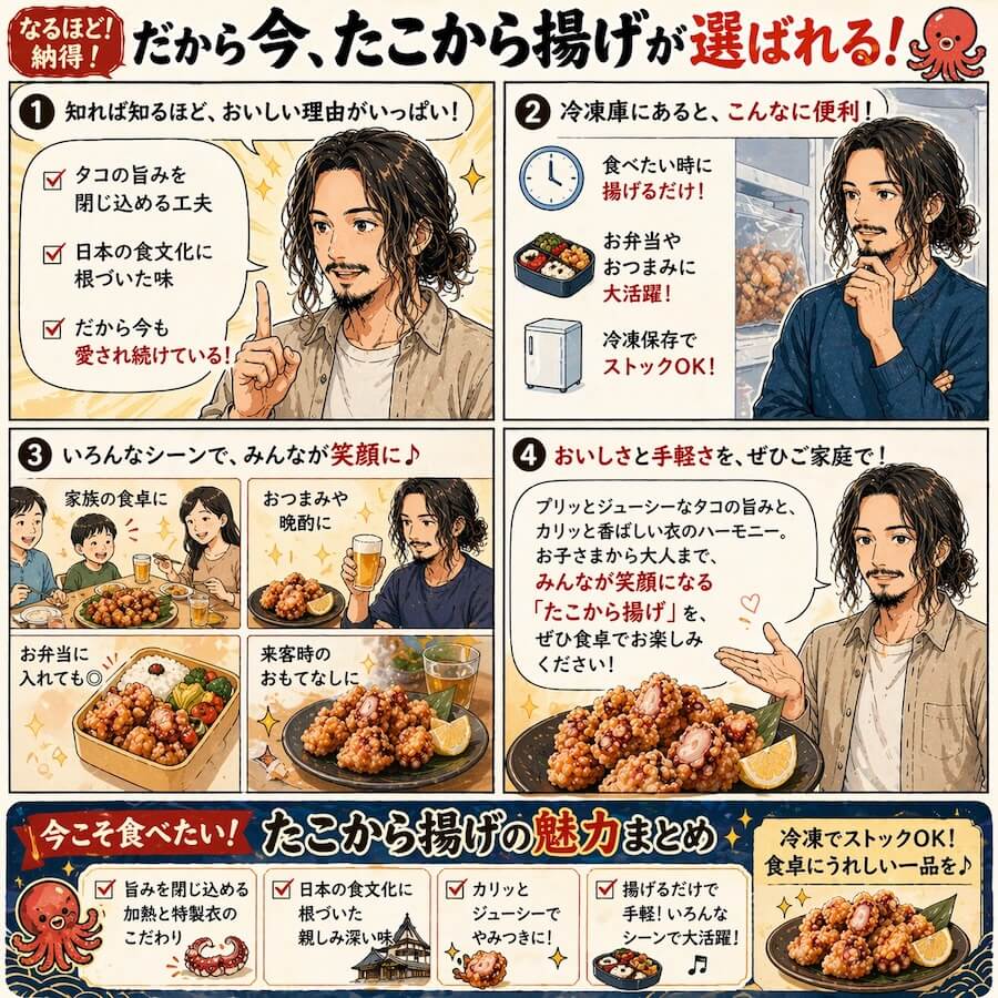 たこ唐揚げ