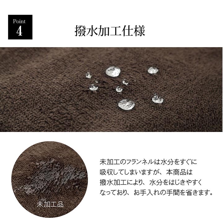 撥水6層フラン こたつ敷 ラグ カーペット