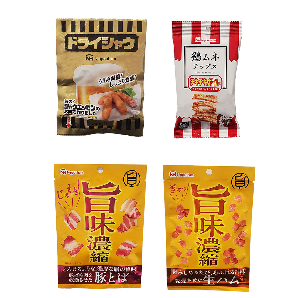 【ポスト投函】日本ハム 父の日ドライシャウ・旨味凝縮おつまみ4点セット