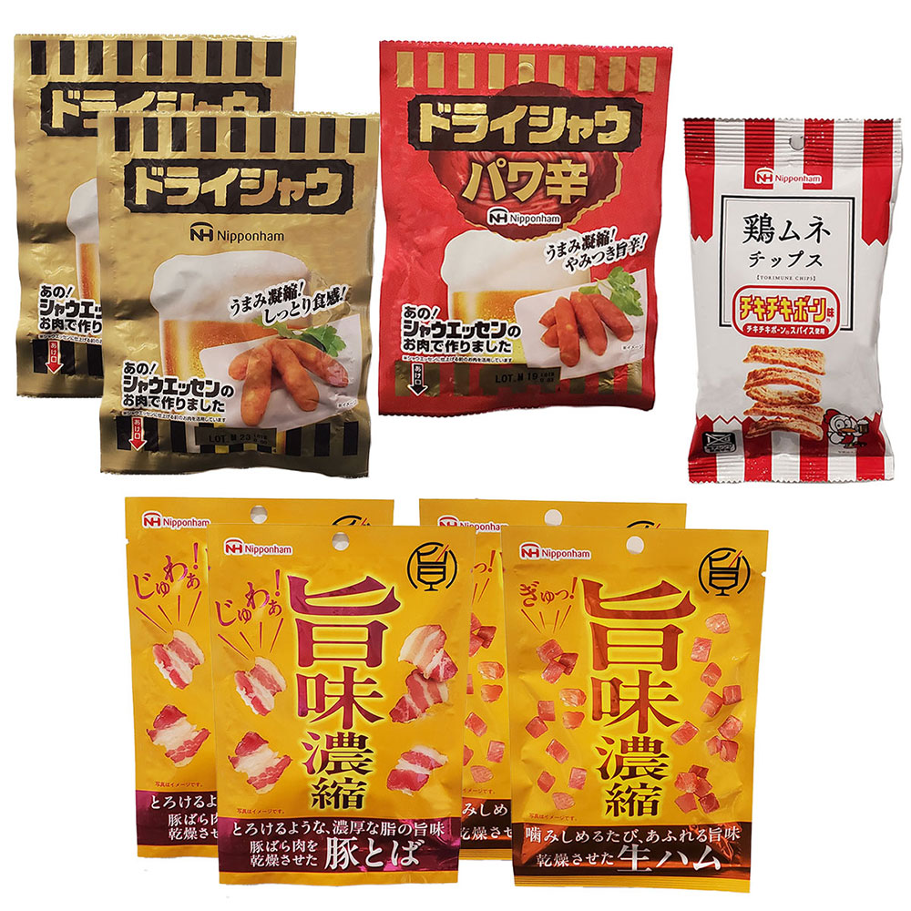 日本ハム 父の日ドライシャウ・旨味凝縮おつまみ8点