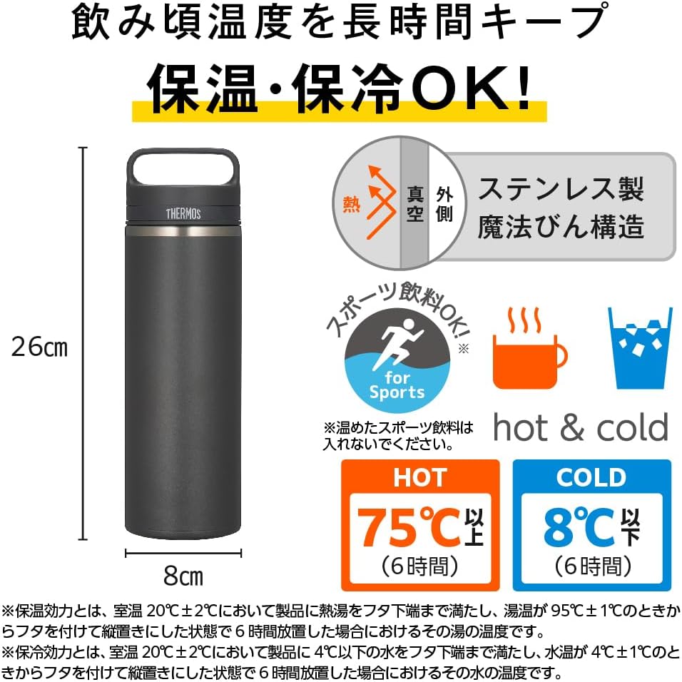真空断熱ケータイマグ JOW-600