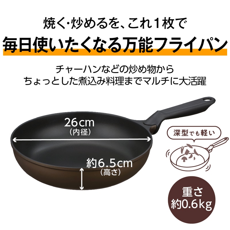 デュラブルプレミアムシリーズフライパン KFP