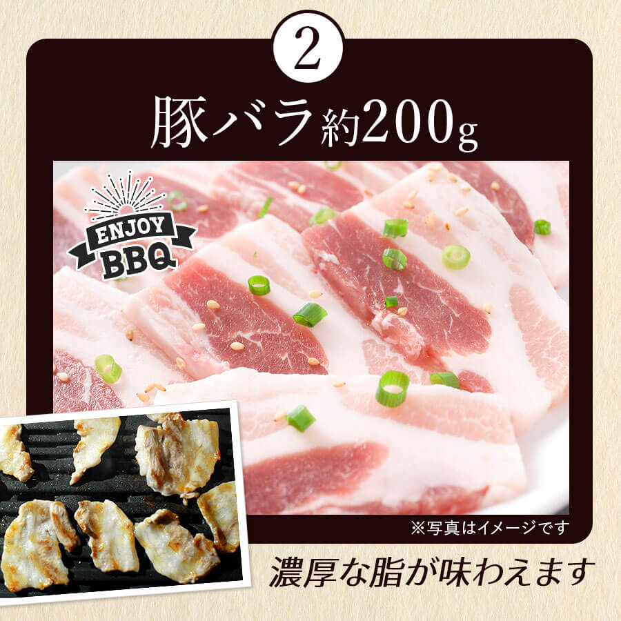 バーベキュー Cセット