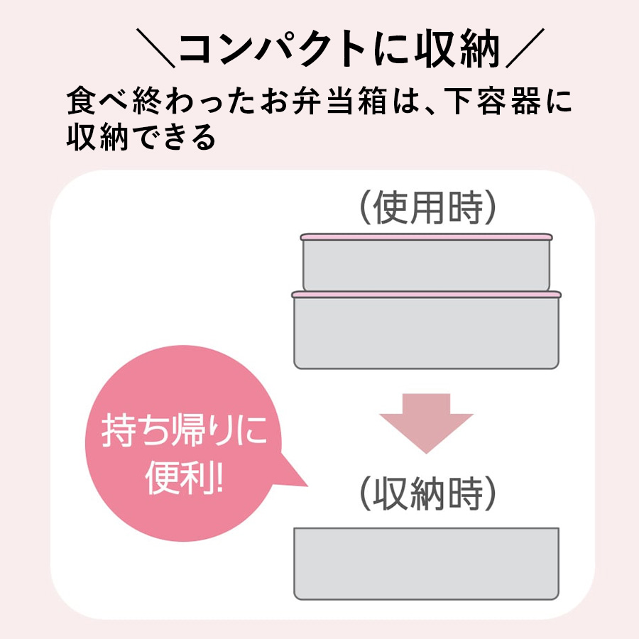 フレッシュランチボックス DSA-605W