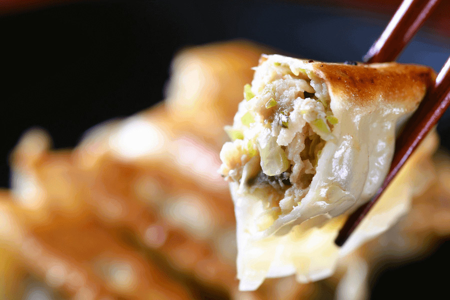 お肉屋の特製生餃子