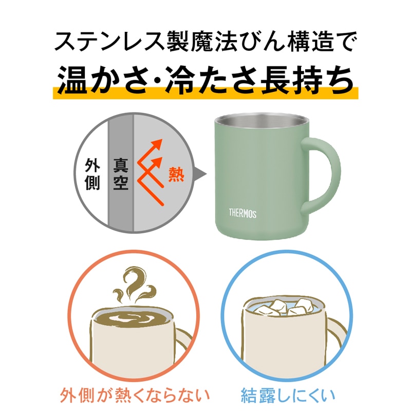 真空断熱マグカップ JDG