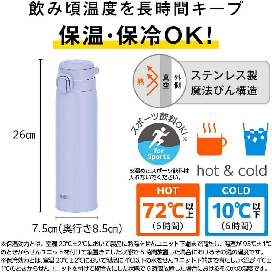 真空断熱ケータイマグ／JOS-551･751･1001