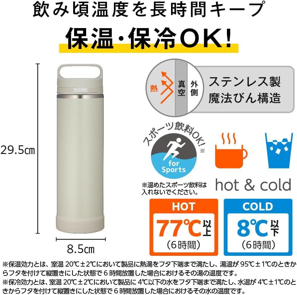 真空断熱ケータイマグ JOW-600