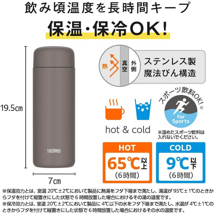 真空断熱ケータイマグ JPB-500