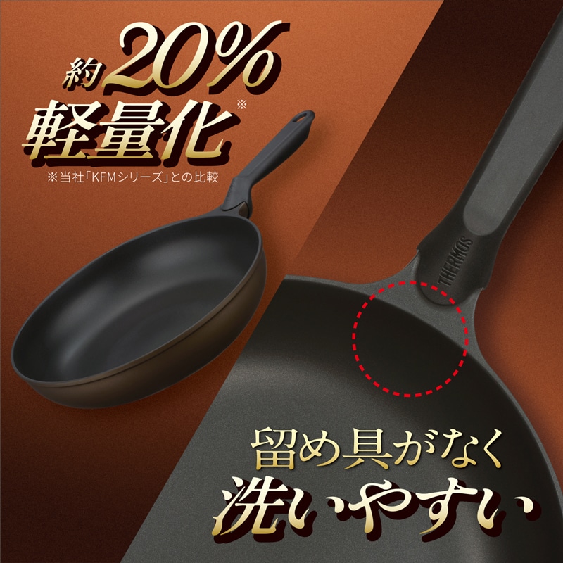 デュラブルプレミアムシリーズフライパン KFP