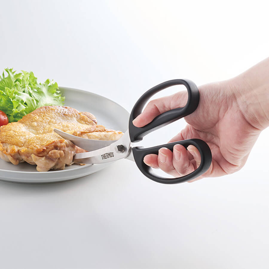 キッチンバサミ カーブ KK-HC001