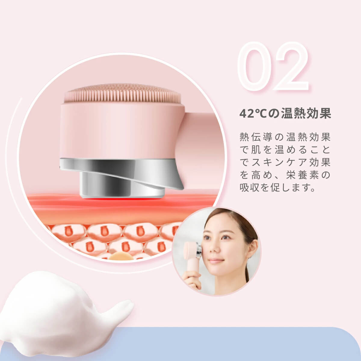 美ルルFururuHandy 電動洗顔ブラシ