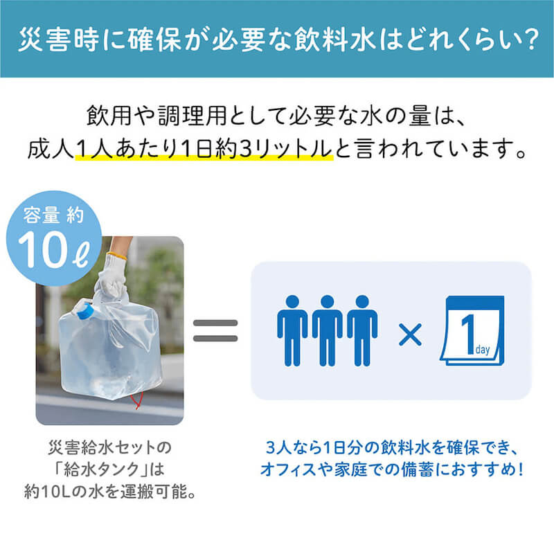 キングジム 災害給水セット