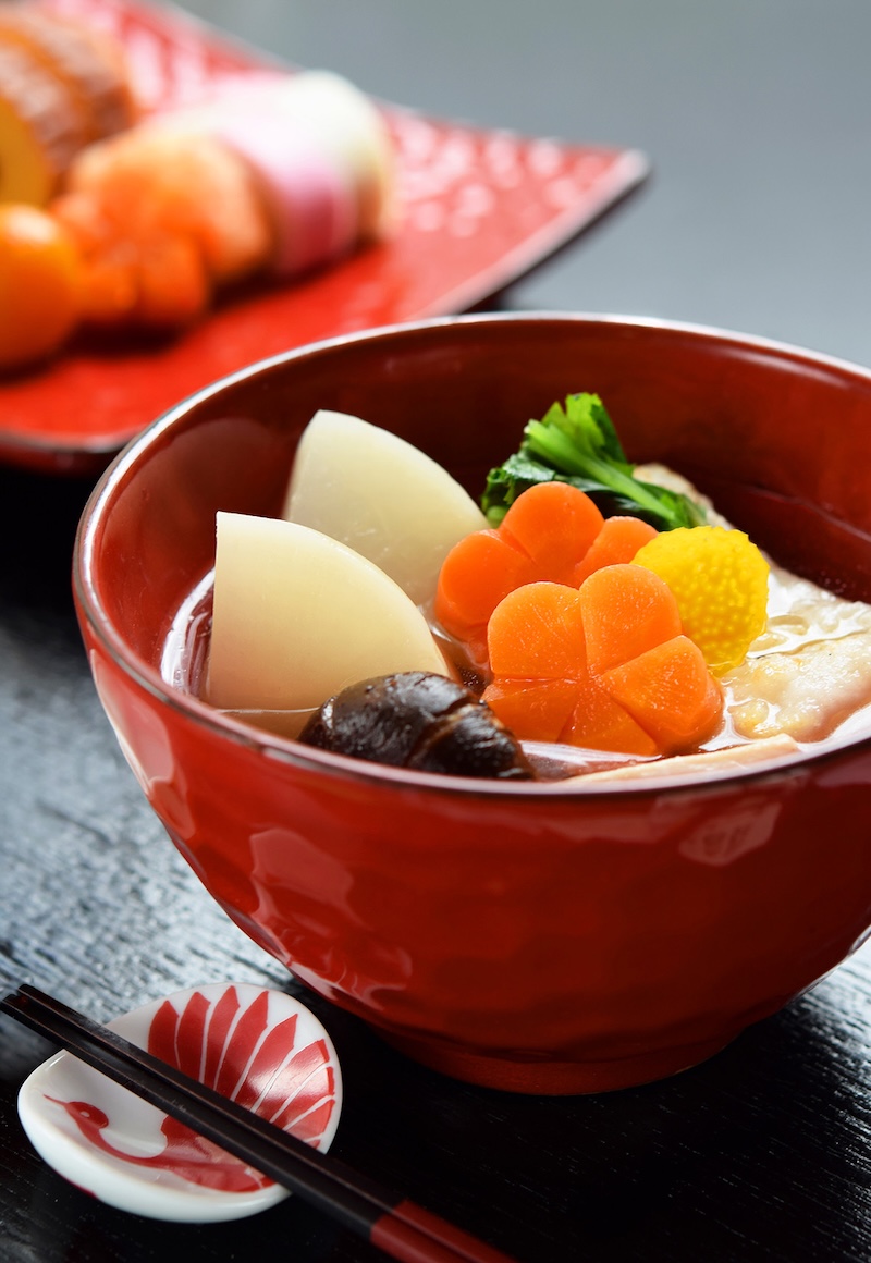 簡単シンプル鶏だし雑煮