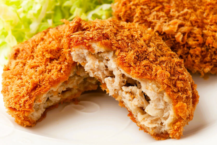 お肉屋さんが作った特製ジューシーメンチカツ