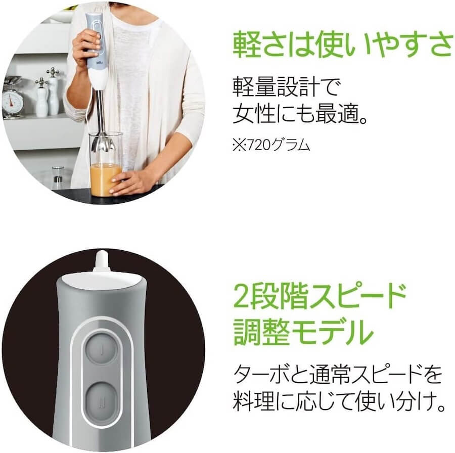 ハンドブレンダー マルチクイック5 MQ500GY