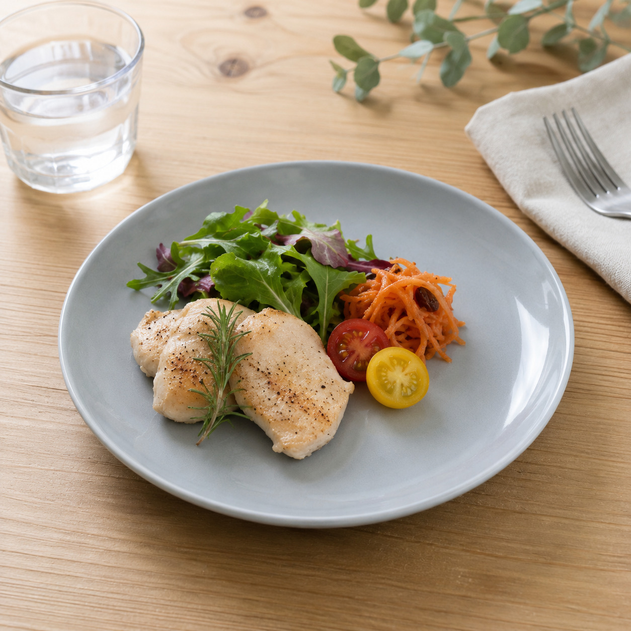 波佐見焼 Common プレート 180mm グレー 西海陶器 食洗機・電子レンジ対応