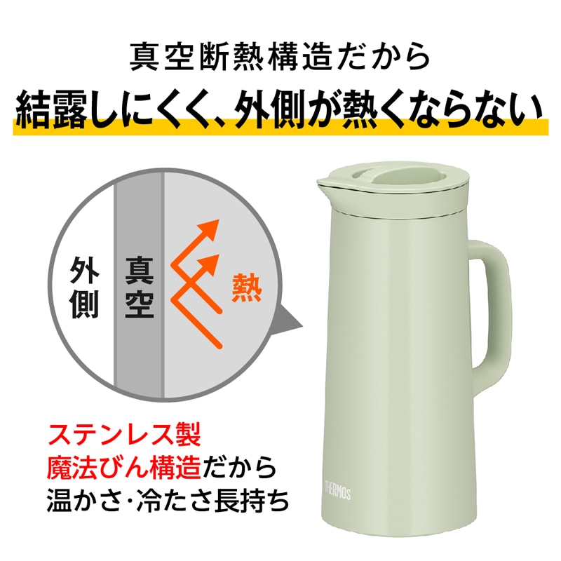 ステンレスポット TTH-1000