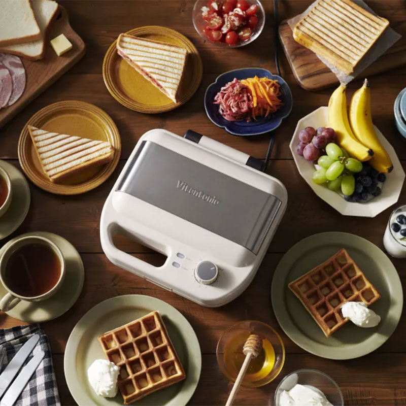 ビタントニオ ワッフル＆ホットサンドベーカー VWH-600