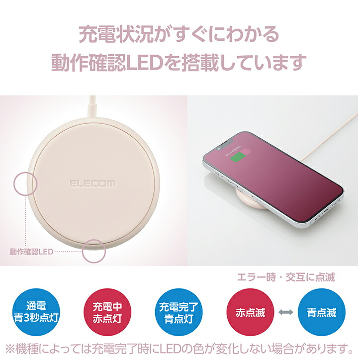 エレコム ワイヤレス充電器 W-QA25PN