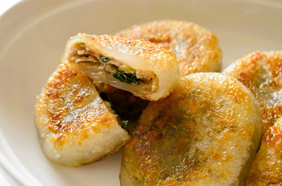 お肉屋さんが作った特製ニラ焼餅 720g