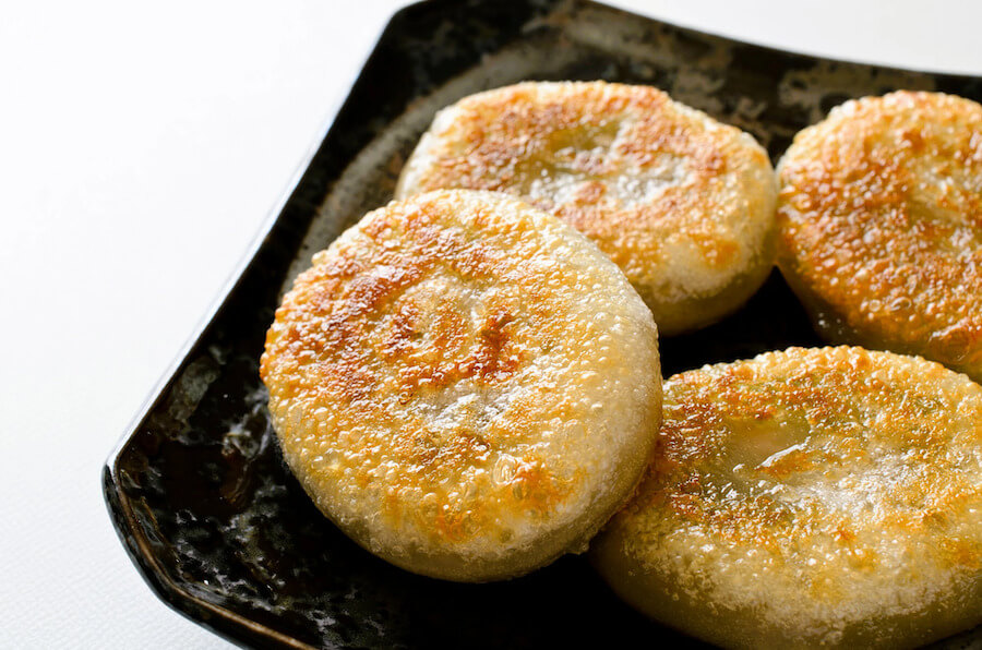 お肉屋さんが作った特製ニラ焼餅 720g